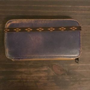 Patricia Nash Purple Leather Wallet